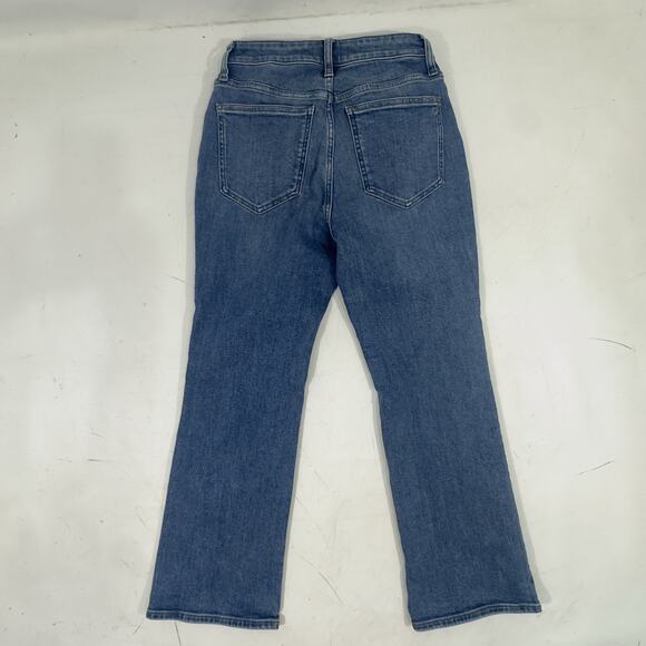 Madewell Curvy Kick Out Jeans Women's 28 Medium Wash Blue Stretch Denim Bootcut - Picture 3 of 11